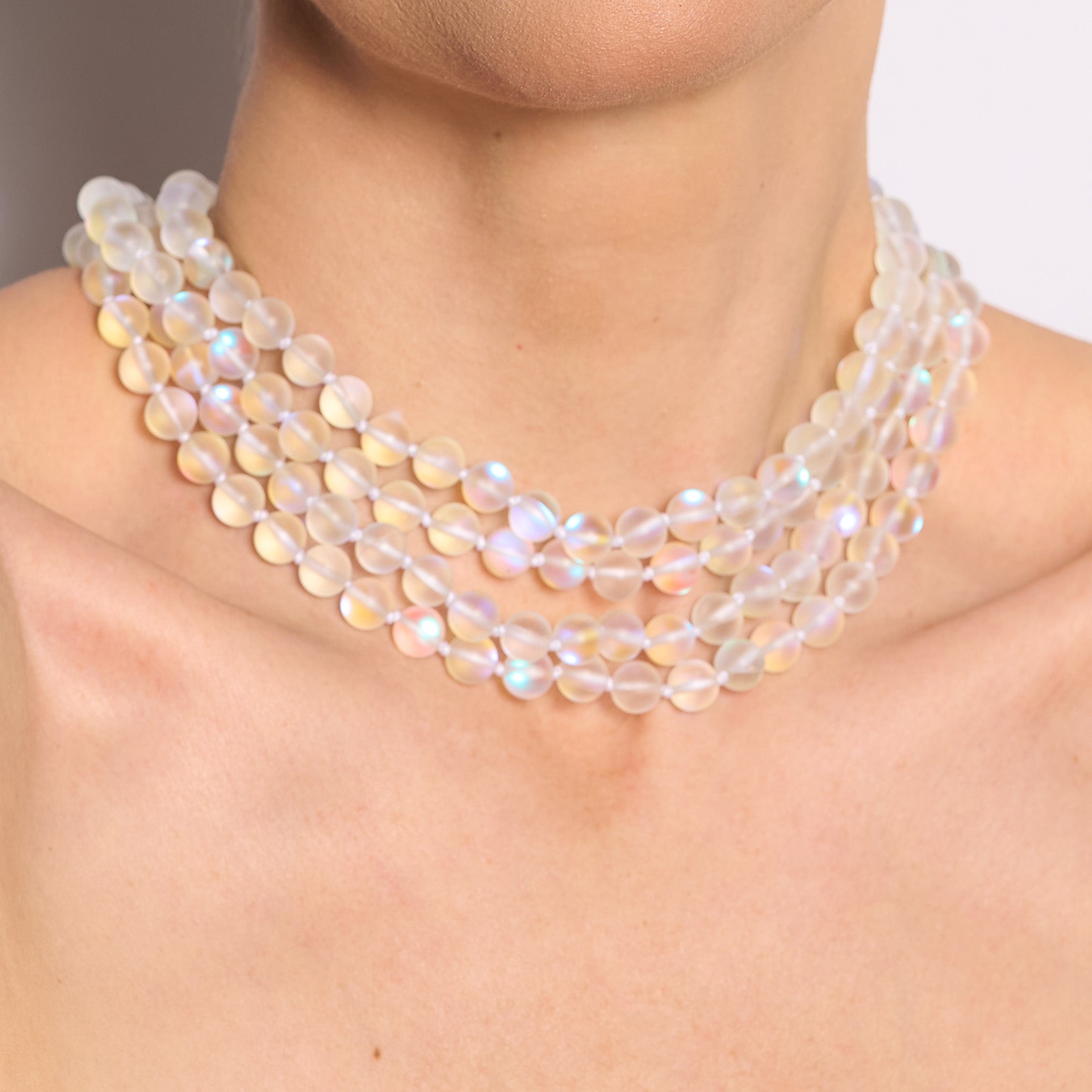 Colier Opalite Crystal Elegance
