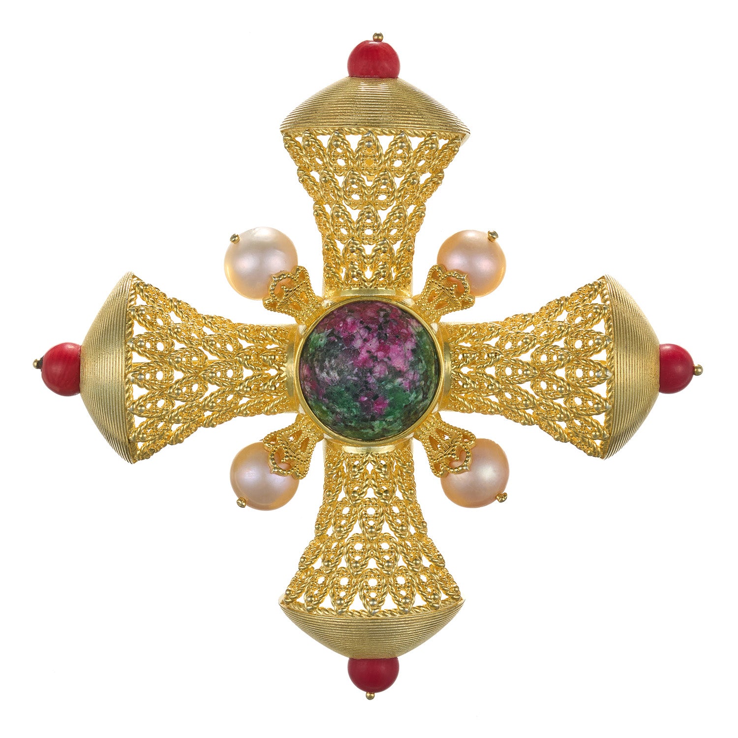 Crucifix Imperial Victoria Jad Multicolor