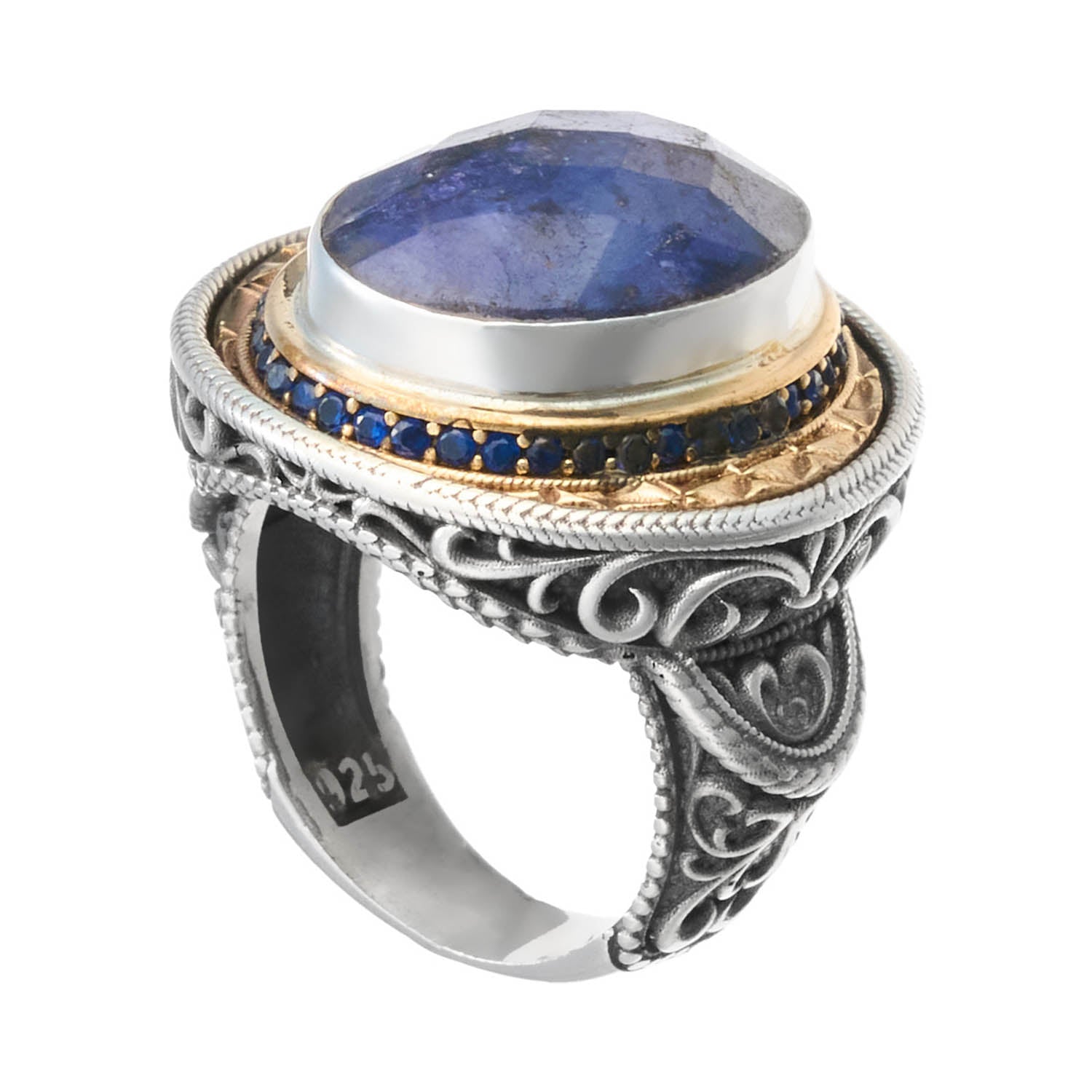 Inel Argint Lapiz Lazuli