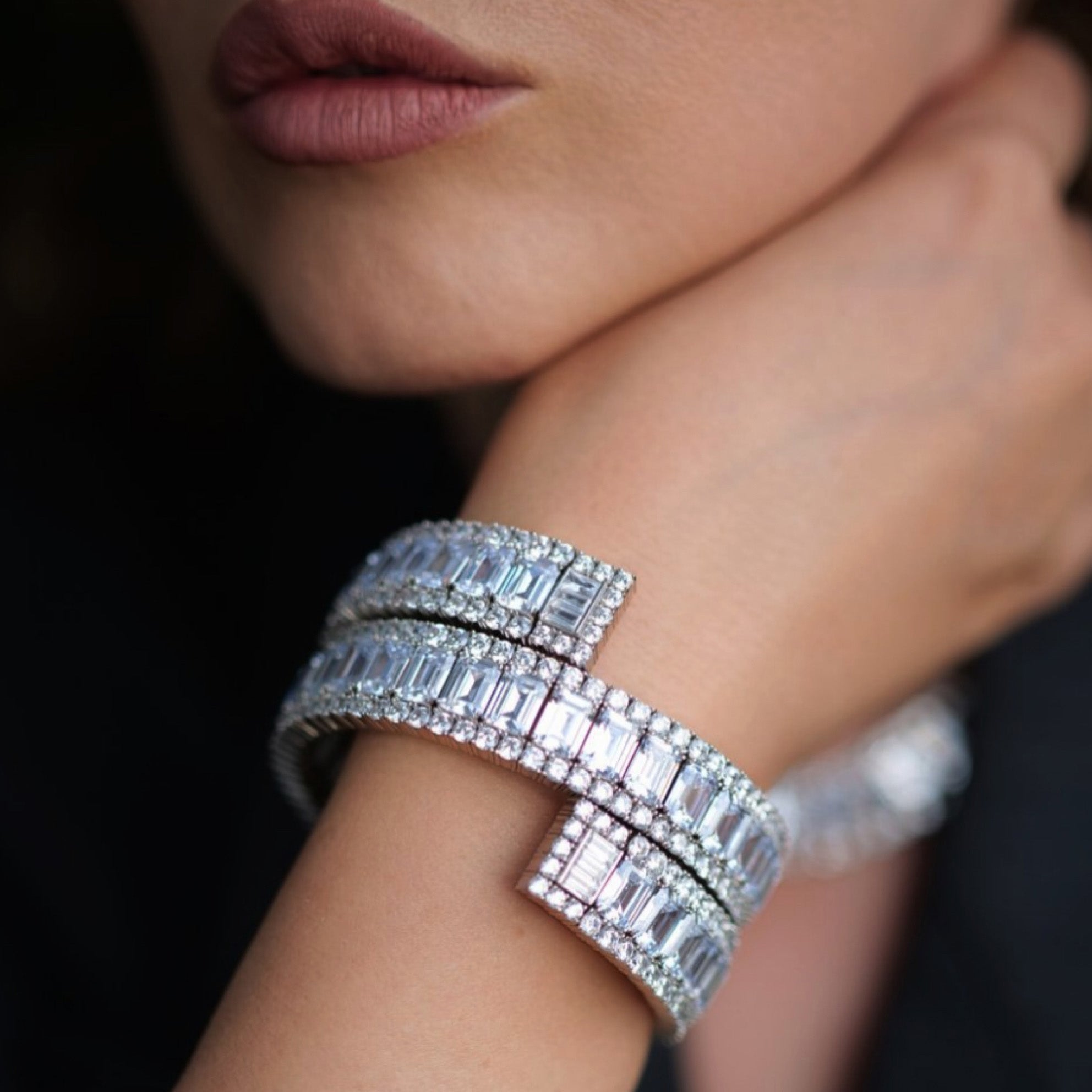 Bratara Argint Spirala Eleganței